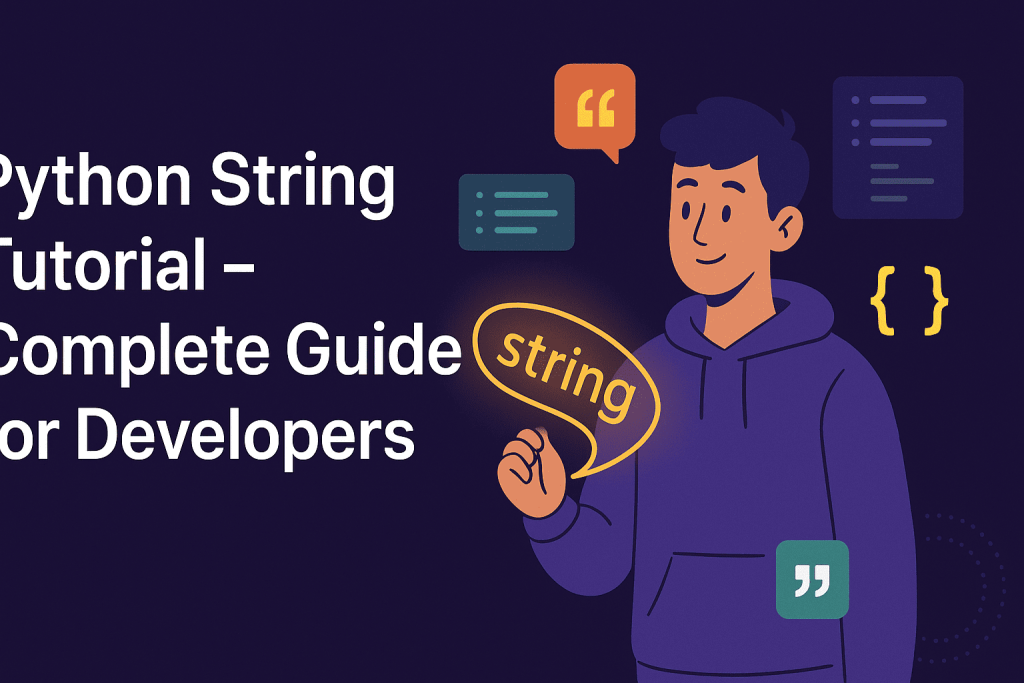 Python String Tutorial – Complete Guide for Developers